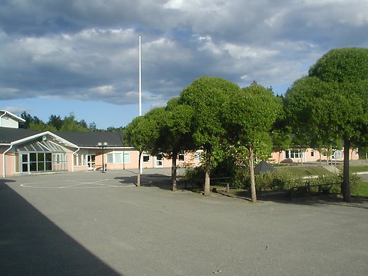 Byggnad Uslands skola